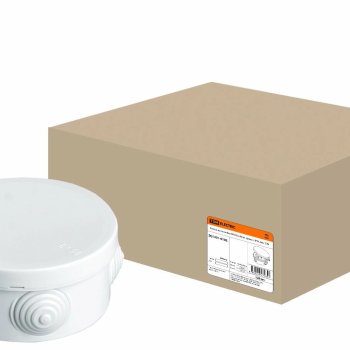 Коробка TDM D85х40мм IP54 4ввода штрихкод (120)