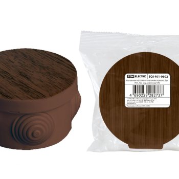 Коробка TDM D85х40мм бук IP54 4ввода штрихкод (32)