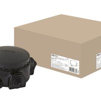Коробка ОП 3-х рожк. карболит IP44 D72 TDM (10)