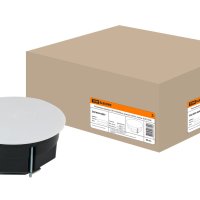 Коробкa TDM d103х50мм крышка лапки (60)