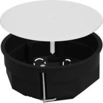 Коробкa УПр 97х97х50мм крышка метал. лапки (60)