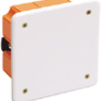 Коробка IEK 92х92х45мм крышка лапки КМ41022 (126)