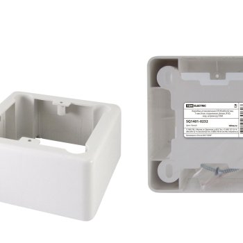 Коробка TDM ОП 85х85х42 универсальная белая (44)