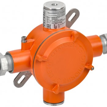 Коробкa ø105мм 160х160х72мм IP67 взрывозащищенная 4 ввода ВРК-41-24-1-d IEK