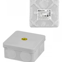 Коробка [] 80х40 ОП IP66 урав. потенциал шина 6 групп двухкомп инд.ш/к TDM (120)