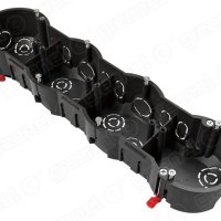 Подрозетник GE 283*70*45 пластиковые лапки (33)