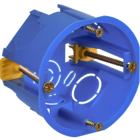 Подрозетник IEK GENERICA d68*45 пласт. лапки (200)