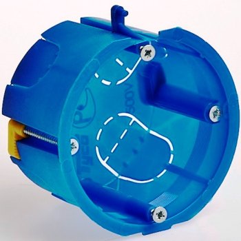 Подрозетник Тусо d65*40 пластик. лапки (156)