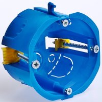 Подрозетник Тусо d65*45 пласт. лапки (156)