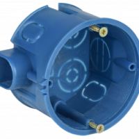 Подрозетник IEK D68х45мм саморезы КМ40004-10 (200)