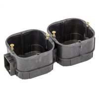 Подрозетник УП d60/43.2.1 приборный усиленный со стыковочными узлами и винтами (200)