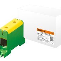 Клемма вводная 2ввода 16-95мм² желто-зеленый КВС TDM (10)