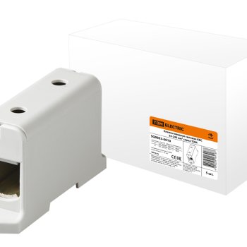 Клемма вводная 2ввода 35-240мм² серый КВС TDM (5)