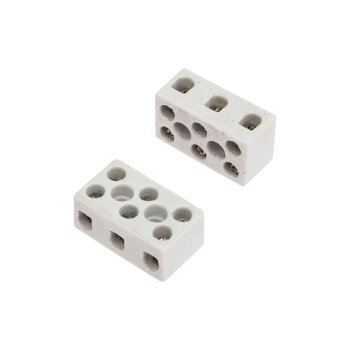 Колодка клеммная   5А 1.5-4мм² x3 керамика Rexant (100)