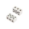 Колодка клеммная  10А 2.5-10мм² x3 керамика Rexant (84)