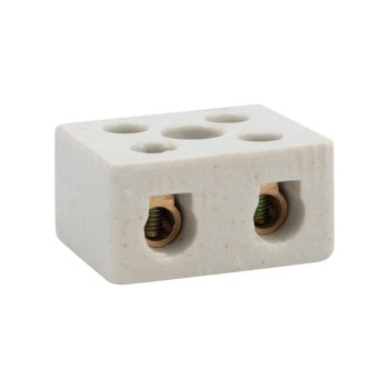 Колодка клеммная  30А 6-16мм² x2 керамика Rexant (50)