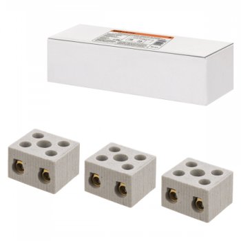 Керамический блок зажимов  30А 2пар TDM (20)