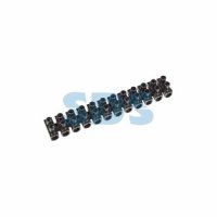 Колодкa клеммная  3А 1.5-4 мм2 черный Rexant (10)