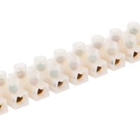 Колодка клеммная 30А 6-16мм² белый Rexant ЗВИ-30 (10)