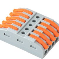 Зажим рычажковый проходной 5x(0.08-4мм²) CMK-425 Omnyx (30/1800)