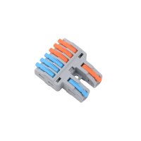 Зажим рычажковый разветвительный 2x6 (0.08-4мм²) CMK-422-6 Omnyx (30/1200)