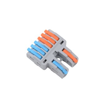 Зажим рычажковый разветвительный 2x6 (0.08-4мм²) CMK-422-6 Omnyx (30/1200)