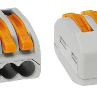 Зажим рычажковый 3x(0.08-2.5мм²) СМК-413 EKF (100)