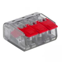 Зажим рычажковый 3x(0.2-4.5мм²) EKF СМК 221 (100)