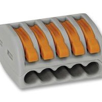 Зажим безвинтовой рычажковый 5x(0.08-2.5мм²) СМК-415 EKF (2/100)