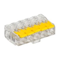 Зажим безвинт рычажк 5x(0.2-4.0мм²) IEK СМК 228-415 (50)