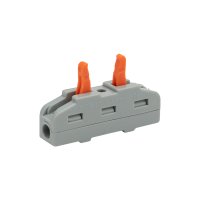 Зажим безвинтовой рычажковый проходной 1x(0.08-4мм²) Rexant