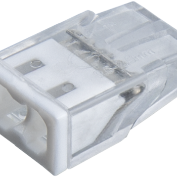 Зажим 2x(0.5-2.5мм²) с пастой белый CMK-202 Omnyx (150/9000)