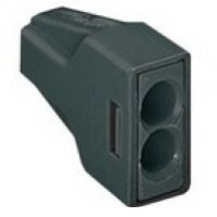 Зажим безвинтовой 2x(1-2.5мм2) IEK (100)