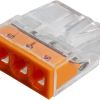 Зажим 3x(0.5-2.5мм²) с пастой оранж CMK-203 Omnyx (100/6000)