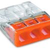Зажим безвинтовой 3x(1-2.5мм²) Compact Wago (100)