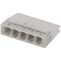 Зажим 5x(0.5-2.5мм²) с пастой упак. 4шт Эра (4)