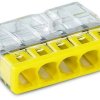 Зажим безвинтовой 5x(1-2.5мм²) Compact Wago (100)