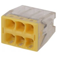 Зажим безвинт 6x(0.5-2.5мм²) с пастой Эра (4)