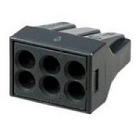 Зажим безвинтовой 6x(1-2.5мм²) IEK (50)