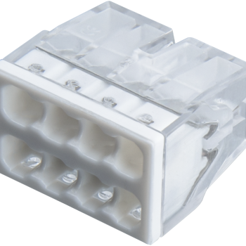 Зажим 8x(0.5-2.5мм²) с пастой белый CMK-208 Omnyx (50/3000)