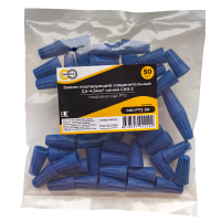 Зажим изолирующий соединительный 2.5-4.5мм² синий СИЗ-2 Omnyx (50/20000)