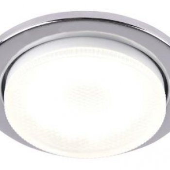 Светильник точечный GX53 хром General H18-C кольцо 2шт/уп (50)