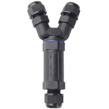 Соединитель кабельный разветвительный тип-Y IP68 3P 16А Omnyx (10/120)