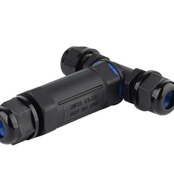 Соединитель кабельный разветвительный тип-Т IP68 3P 16А Omnyx (10/120)