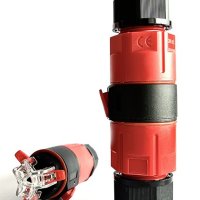 Соединитель кабельный разъемный IP68 3P 16А рычажковый Omnyx (12/360)