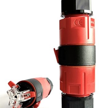 Соединитель кабельный разъемный IP68 3P 16А рычажковый Omnyx (12/360)