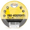 Изолента Aviora 15мм х 20м желто-зеленый (10/100)