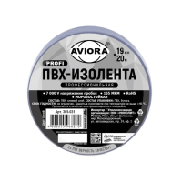 Изолента Aviora профессиональная 19мм х 20м синий (10/100)