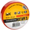 Изолента IEK 15мм х 20м красная (10/200)