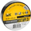 Изолента IEK 15мм х 20м черный (30/180)